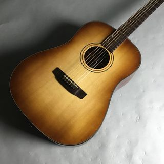 K.YairiSL-PF2 アコースティックギター／ギグケース付　シャドウバースト