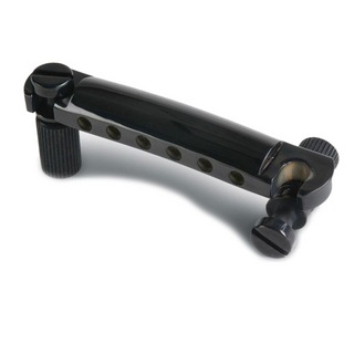 Gibsonギブソン PTTP-050 Black Chrome Stop Bar With Studs & Inserts テイルピース