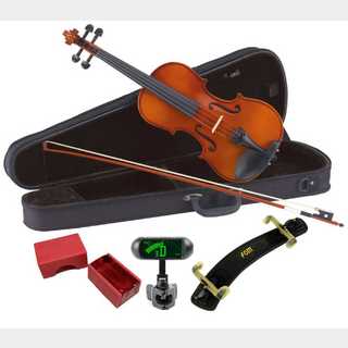 Carlo Giordano VS-1 バイオリンセット 1/16 Violin Set +チューナーC2-V【105cm以下のお子様用!】
