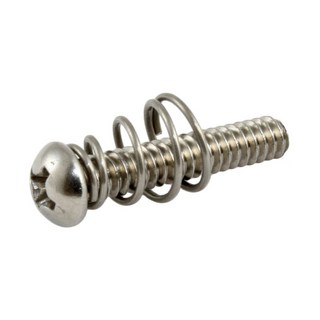 ALLPARTS 【PREMIUM OUTLET SALE】 Pack of 8 Steel Single Coil Pickup Screws [7541]
