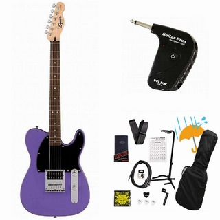 Squier by Fender Sonic Esquire H Laurel FB BK PG Ultraviolet GP-1アンプ付属エレキギター初心者セットR【WEBSHOP】