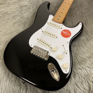 Squier by Fender Classic Vibe ’50s Stratocaster Maple Fingerboard Black ストラトキャスター【現物写真】【重量：3.20kg