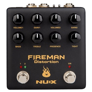 nuxニューエックス Fireman ディストーション ギターエフェクター