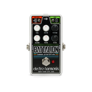 Electro-HarmonixNano Battalion Bass Preamp ＆ Overdrive ベースエフェクター