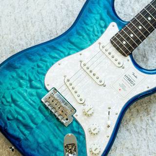 Fender 2024 Collection Made in Japan Hybrid II Stratocaster QMT -Quilt Aquamarine-【#JD24008317】