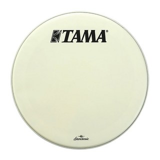 TamaCT20BMOT [White Coated Heads TAMA & Starclassic logo/20]【バスドラム用フロントヘッド】【お取り寄...