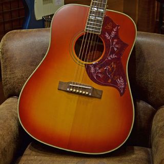 Epiphone Hummingbird Aged Cherry Sunburst Gloss 重量2.29Kg 現物写真