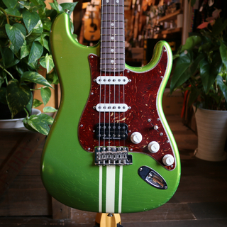 Fender Custom Shop MBS 1962 Stratocaster Journeyman Relic HSS Lime Green Masterbuilder Greg Fessler