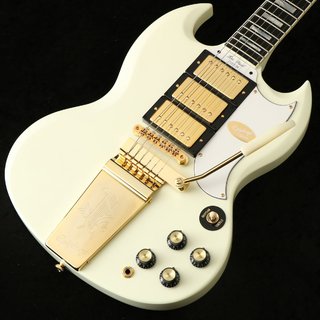 Epiphone Inspired by Gibson Custom 1963 Les Paul SG Custom with Maestro Vibrola Classic White【御茶ノ水本店】