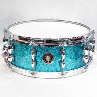 SAKAEMaple Snare Drum 14×5.5 / Turquoise Champagne [SD1455MA/M-TC]