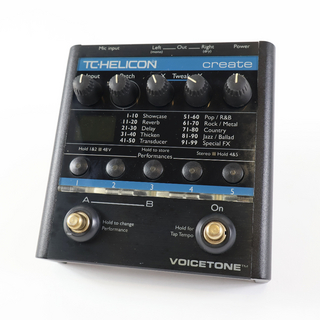 TC-Helicon 【中古】 ボーカルエフェクター TC HELICON VOICETONE create