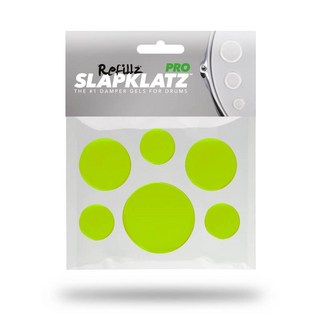 SLAPKLATZ SlapKlatz Pro Refillz Drum Dampeners - GEL Alien Green