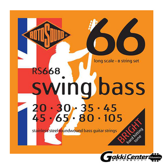 ROTOSOUND RS668 SWING BASS 66 8-STRING STANDARD (.020-.105)