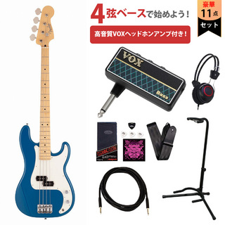 Fender Made in Japan Hybrid II P Bass Maple Fingerboard Forest Blue VOXヘッドホンアンプ付属エレキベース初心