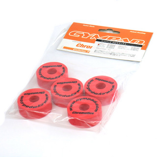 CYMPAD 40mmx15mm 5set Cympad Chromatics Red シンバルワッシャー【池袋店】