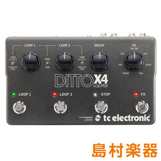 tc electronicDitto X4 Looper コンパクトエフェクター ルーパー