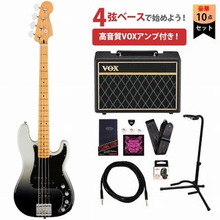 FenderPlayer Plus Precision Bass Maple Fingerboard Silver Smoke フェンダー  VOXアンプ付属エレキベース初心