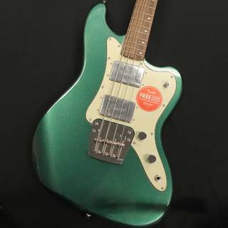 Squier by Fender Paranormal Rascal Bass HH, Laurel Fingerboard, Mint Pickguard, Sherwood Green