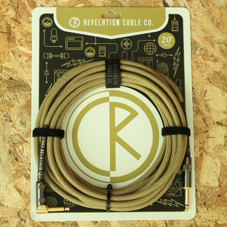 Revelation Cable Dark Gold Tweed - Sommer SC-Sprit XXL 20ft ( 約6.1m ) SLプラグ
