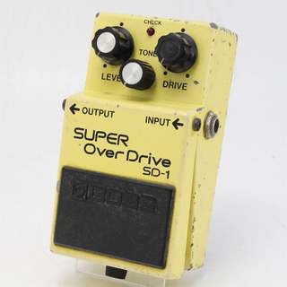 BOSS SD-1 1985年製 JRC4558DD ジャンク BOSS SD-1 SUPER Over Drive