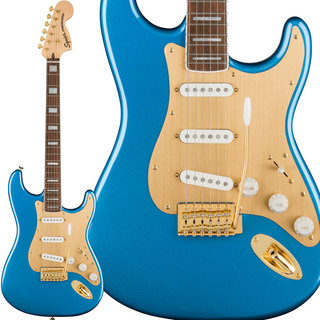 Squier by Fender40th Anniversary Stratocaster Gold Edition Lake Placid Blue