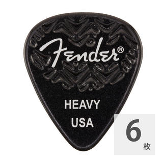 Fender フェンダー 351 Shape Wavelength Celluloid Picks Black ピック 6枚入り