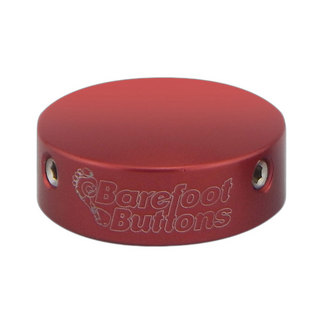 Barefoot ButtonsV1 Red エフェクターフットスイッチボタン