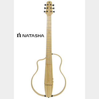 NATASHA NBSG Steel "Lefty" Smart Guitar Natural《サイレントギター》【ローン金利0%】【オンラインストア限定】