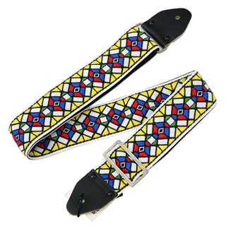 SouldierVGS486 Ace Replica straps Stained Glass Yellow ギターストラップ
