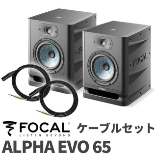 FOCALALPHA EVO 65 ケーブルセット モニタースピーカー