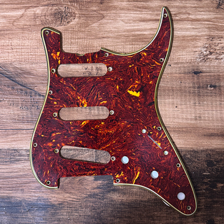 NO BRAND Nitrocellulose Tortoise Pickguard Older Reissue for 1959-Early 63 Strat