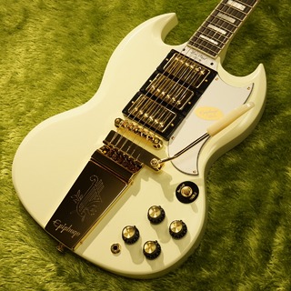 Epiphone 【NEW】 1963 Les Paul SG Custom With Maestro Vibrola ~Classic White~ #24071526365 [3.73kg] [送料込] 