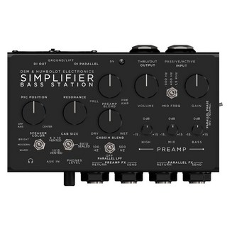 DSM&HUMBOLDT ELECTRONICS【10月以降入荷予定、ご予約受付中】 SIMPLIFIER BASS STATION [Bass Preamp D.I.]