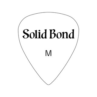 Solid BondTeardrop Pick [PD1-WHM] ×10枚セット