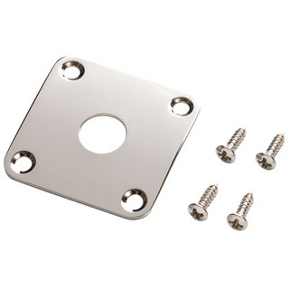 Gibson Metal Jack Plate (Nickel) [PRJP-040] 【在庫処分超特価】