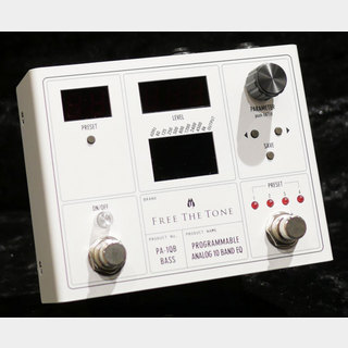 Free The Tone PA-1QB / PROGRAMMABLE ANALOG 10 BAND EQ (for BASS)