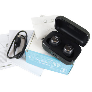 SENNHEISER 【中古】 ワイヤレスイヤホン ゼンハイザー SENNHEISER MOMENTUM True Wireless 4 MTW4 Black ノイキャン