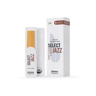 D'Addario Woodwinds/RICO ORGANIC SELECT JAZZ アンファイルド『硬さ：2H』【テナーサックス用】