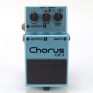 BOSS 【中古】 コーラス エフェクター BOSS CE-3 Chorus Made in JAPAN ギターエフェクター