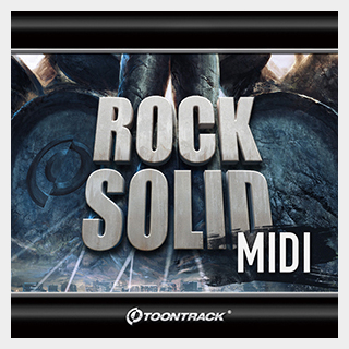 TOONTRACK DRUM MIDI - ROCK SOLID