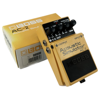 BOSS 【中古】 アコースティックシミュレーター エフェクター BOSS AC-2 Acoustic Simulator ギターエフェクター