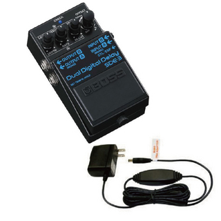 BOSS SDE-3 Dual Digital Delay + 電源アダプタ(PSA-100S2)プレゼント!◆【ローン分割手数料0%(12回迄)】