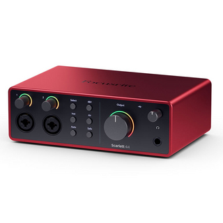 Focusrite Scarlett 4i4 (gen4) 国内正規品 オーディオインターフェイス【ローン分割手数料0%(12回迄)】 ☆送料無料