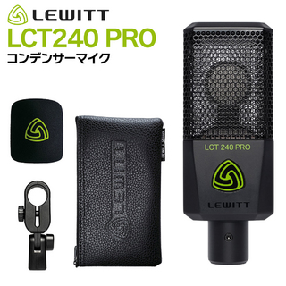 LEWITTLCT 240 PRO BLACK コンデンサーマイク