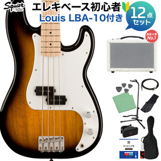 Squier by FenderSONIC PRECISION BASS 2-Color Sunburst 初心者12点セット 【島村楽器で一番売れてるベースアンプ付】
