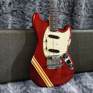 Fender 1968 Mustang Competition Red Matching Head