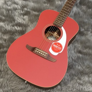FenderMalibu Player WN（Fiesta Red）/エレアコギター/実物写真【送料無料】