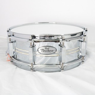 PearlDuoluxe DUX1450BR 14x5 Chrome Over Brass Snare Drum ソフトケース付き【池袋店】