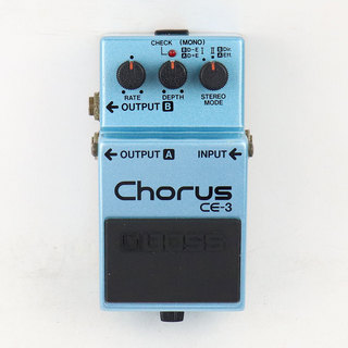 BOSS 【中古】 コーラス エフェクター BOSS CE-3 Chorus Made in JAPAN ギターエフェクター