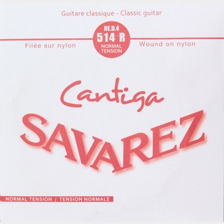 SAVAREZCANTIGA 514R 4th カンティーガ クラシックギター バラ弦